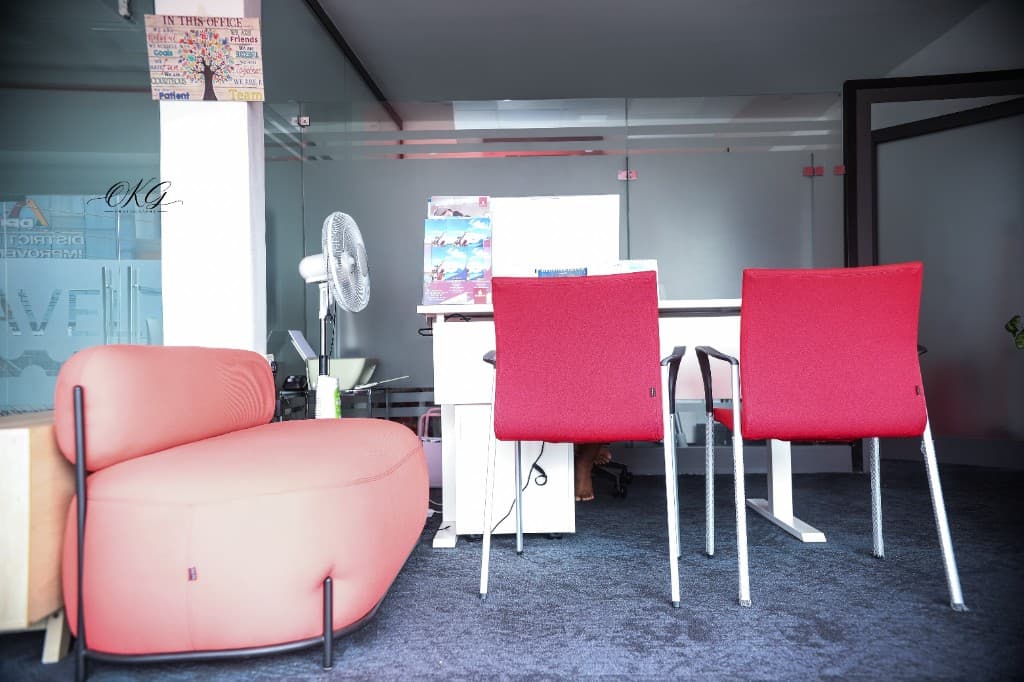 TravelZone office waiting area