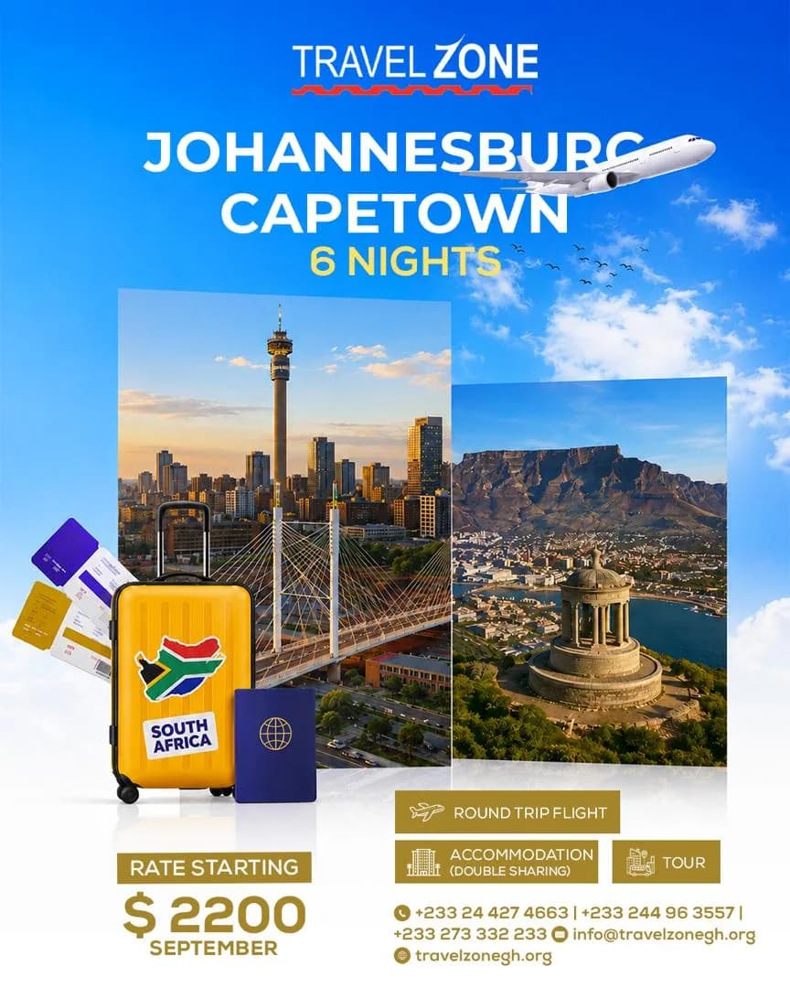 JOHANNESBURG - CAPE TOWN