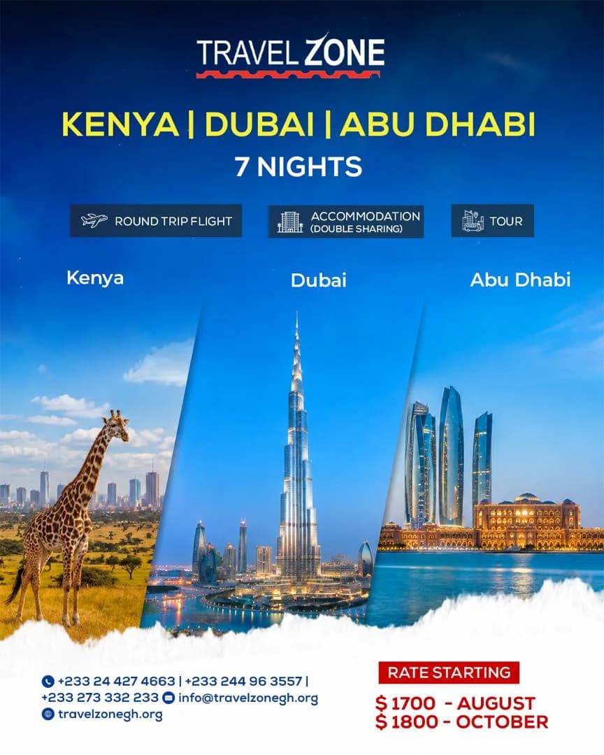KENYA | DUBAI | ABU DHABI